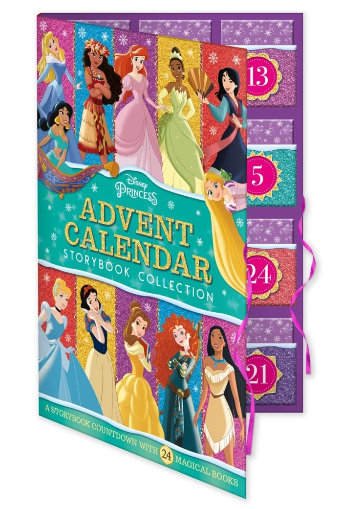Disney Princess: Advent Calendar Storybook Collection, adventný kalendár