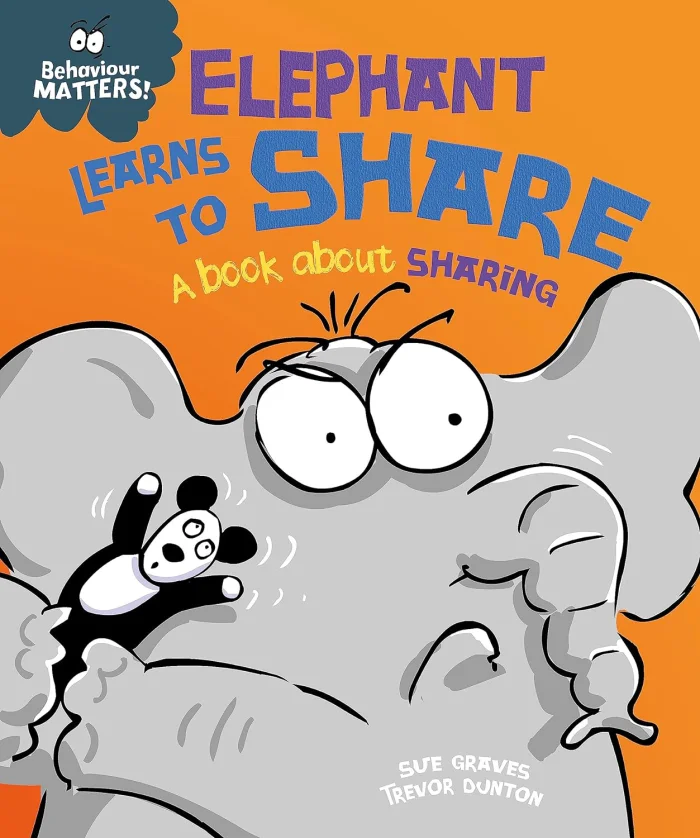 Elephant Learns to Share - A book about sharing, anglická kniha