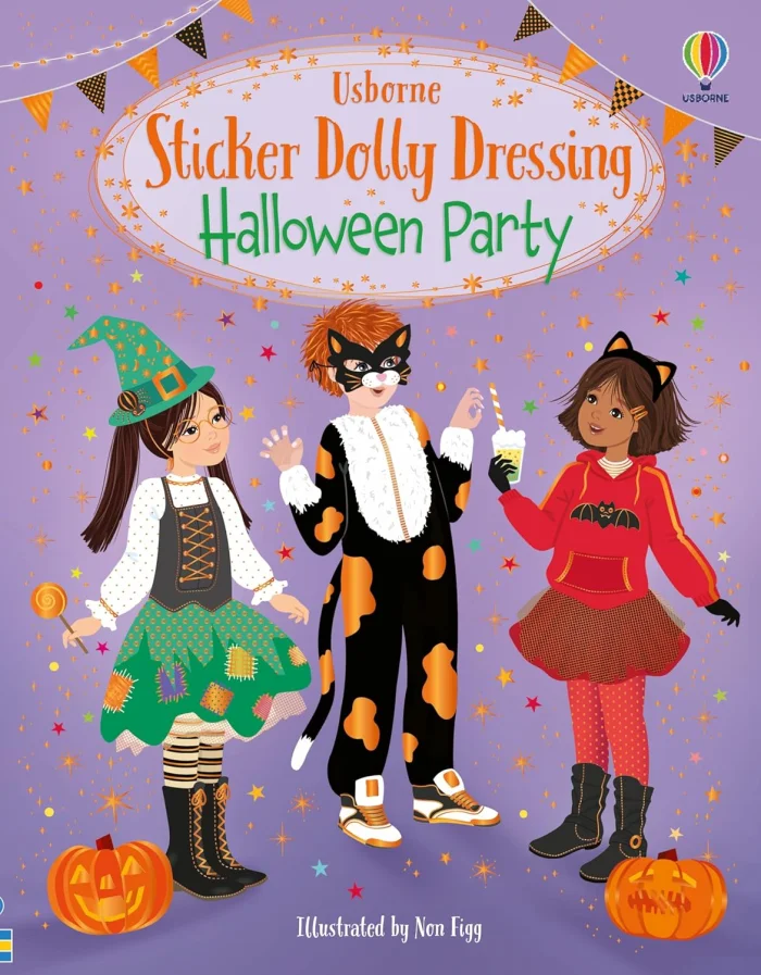 Halloween Party, nálepkový zošit