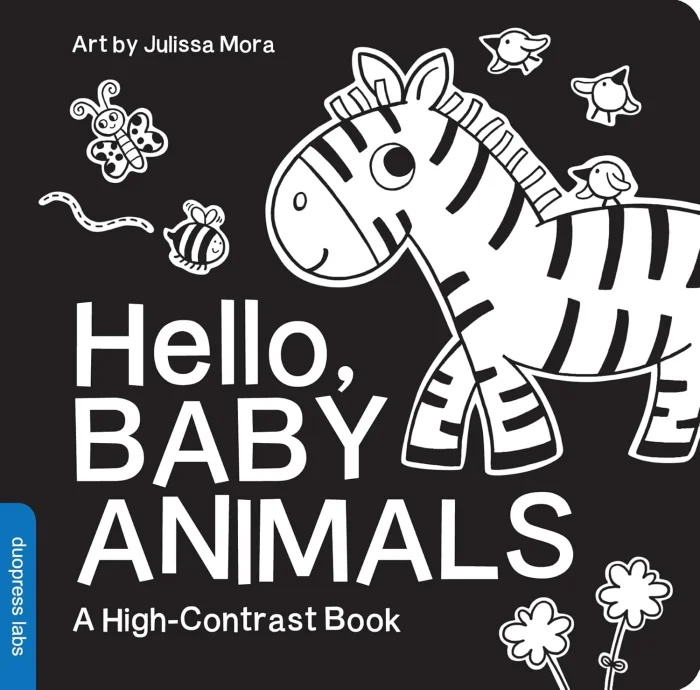 Hello, Baby Animals, anglická kniha - leporelo