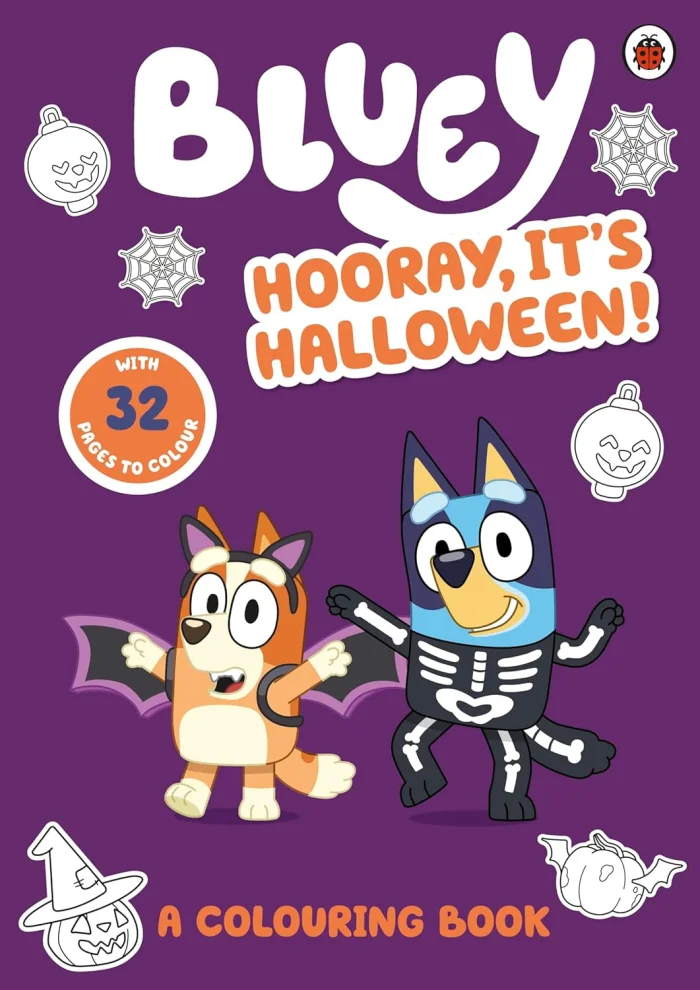Hooray It’s Halloween, omaľovánka