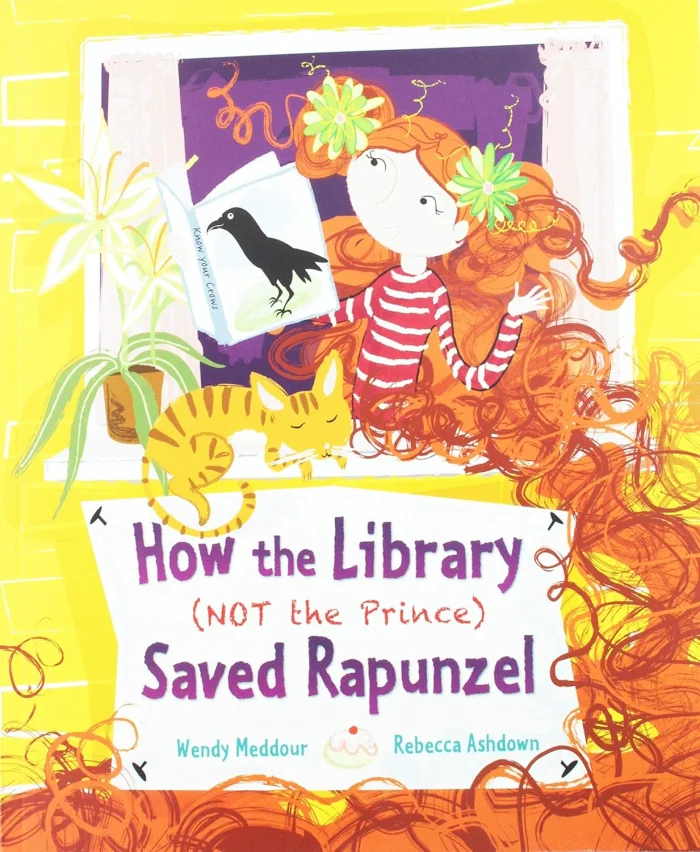 How the Library (Not the Prince) Saved Rapunzel, anglická kniha