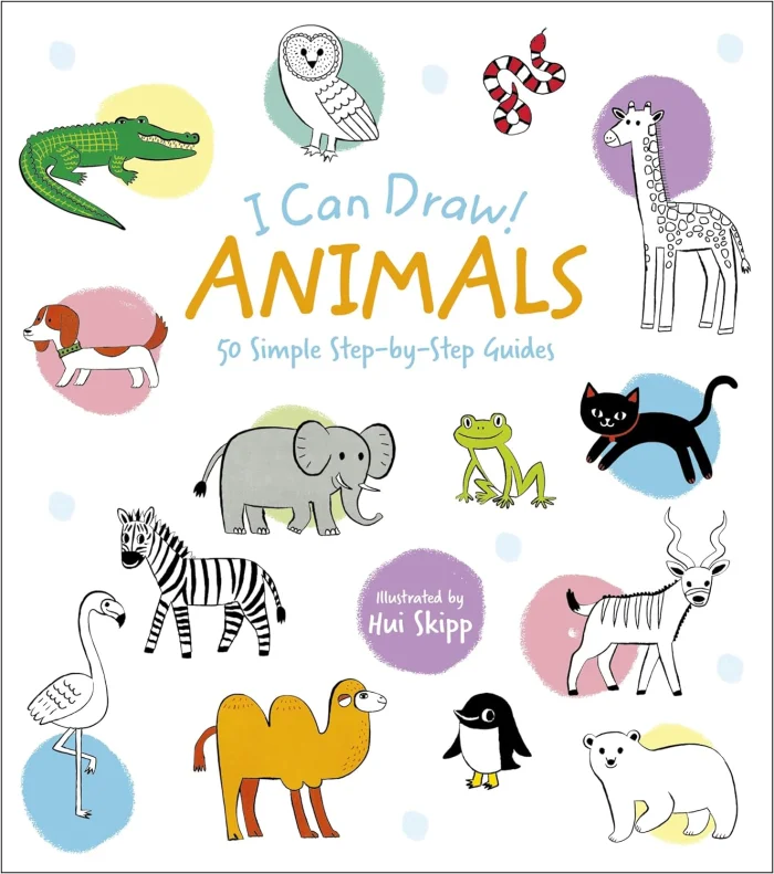 I Can Draw! Animals, anglická kniha