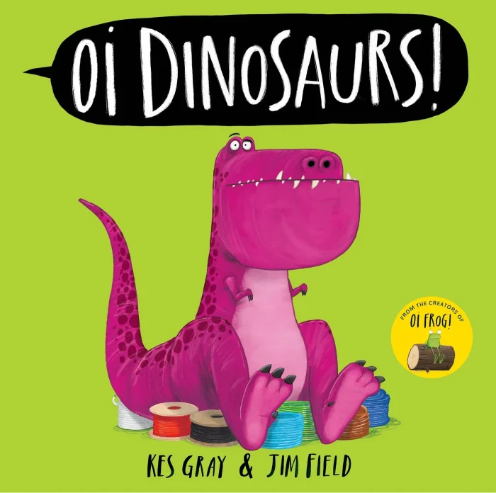 Oi Dinosaurs!, anglická kniha