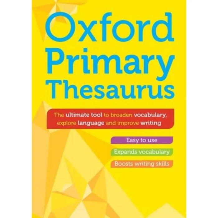 Oxford Primary Thesaurus, anglická kniha