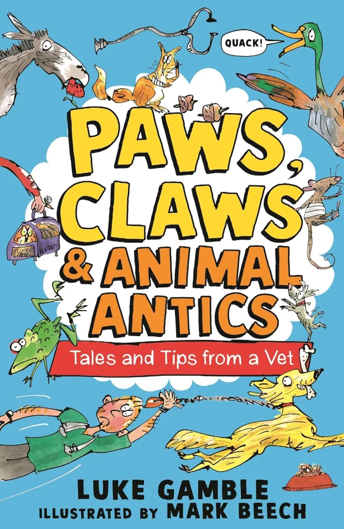 Paws, Claws and Animal Antics (Tales and Tips from a Vet), anglická kniha