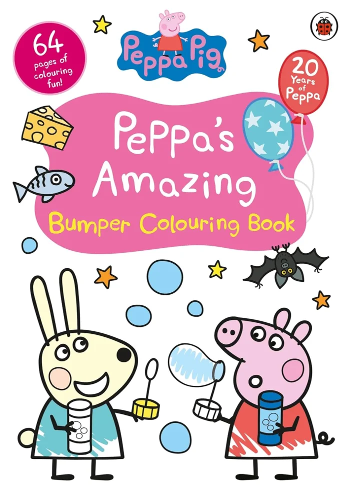 Peppa’s Amazing Bumper Colouring Book, omaľovánka