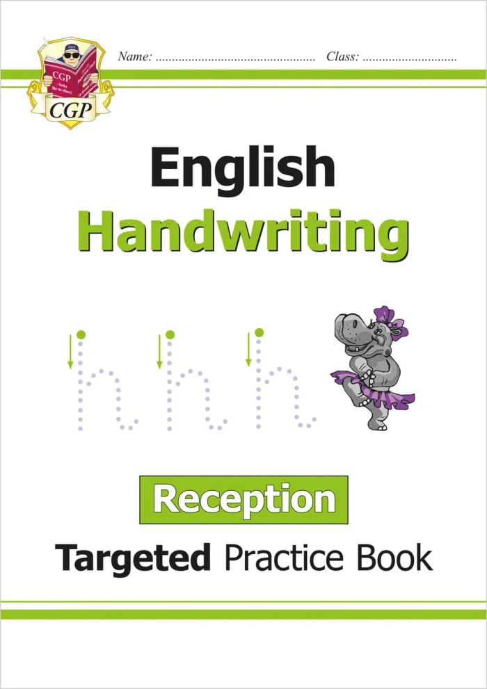 Reception English Handwriting Targeted Practice Book, pracovný zošit
