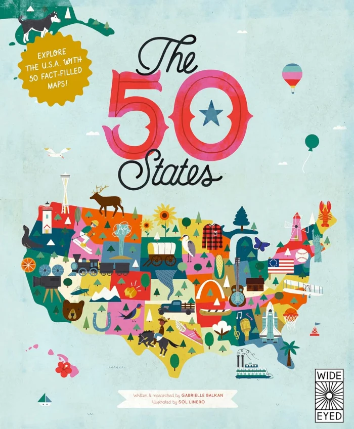 The 50 States, anglická kniha