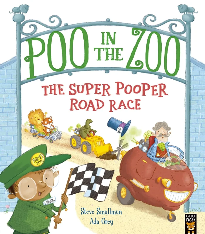 The Super Pooper Road Race (5), anglická kniha