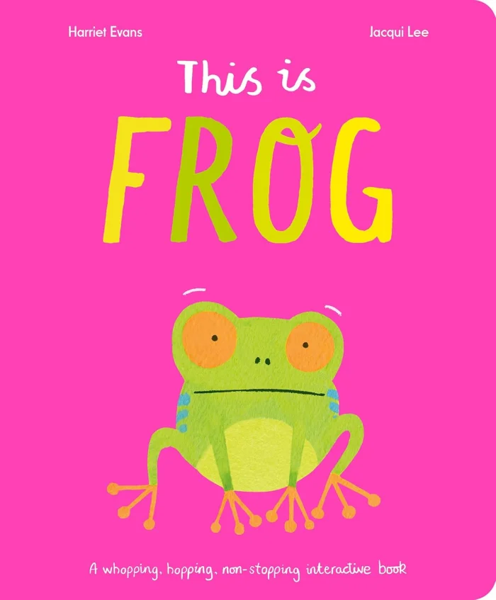 This Is Frog, anglická kniha - leporelo