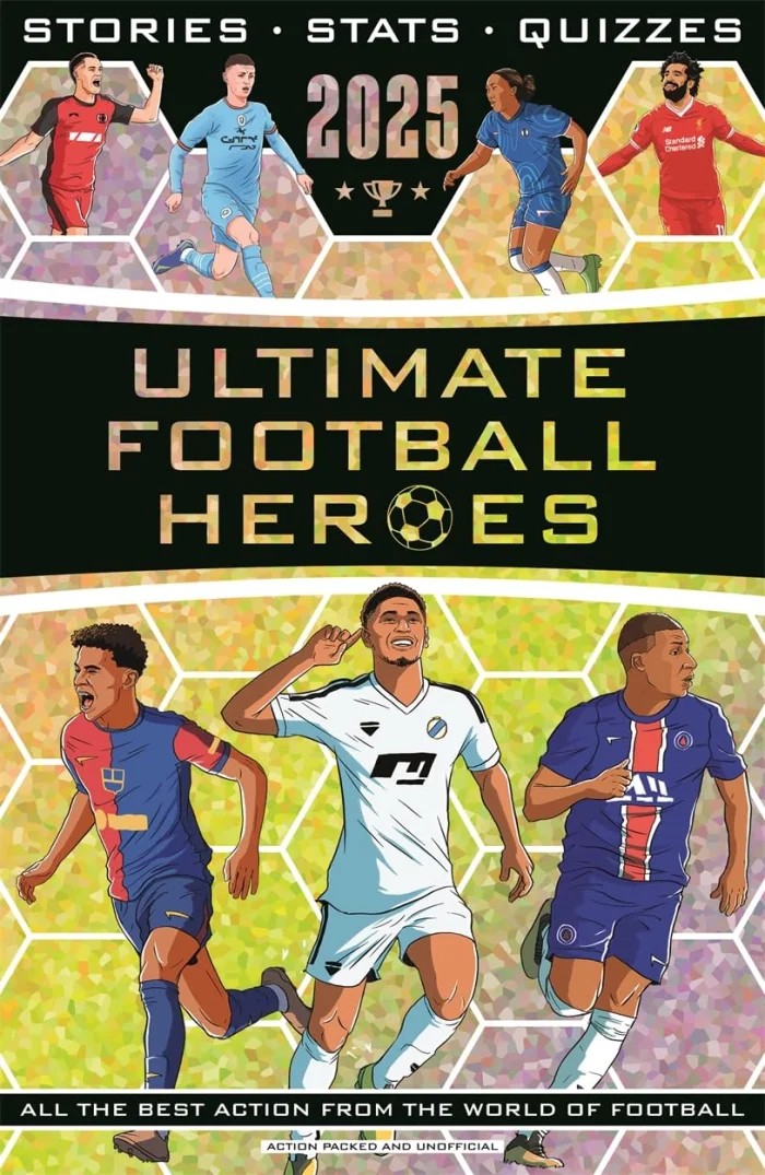 Ultimate Football Heroes 2025, anglická kniha