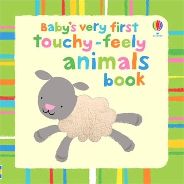 Baby's Very First Touchy-Feely Animals, anglická kniha - leporelo