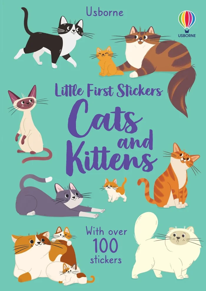 Cats and Kittens, nálepkový zošit