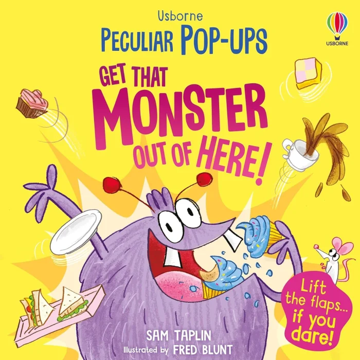 Get That Monster Out Of Here!, anglická kniha - leporelo