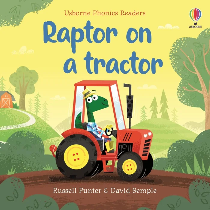 Raptor on a tractor (L7), anglická kniha