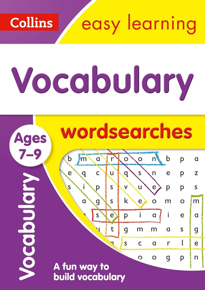 Vocabulary Word Searches Ages 7-9, pracovný zošit