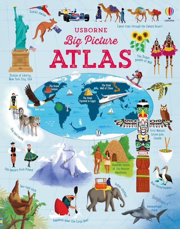 Big Picture Atlas, anglická kniha