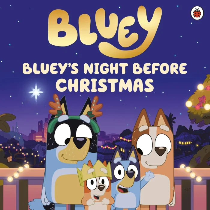 Bluey's Night Before Christmas, anglická kniha