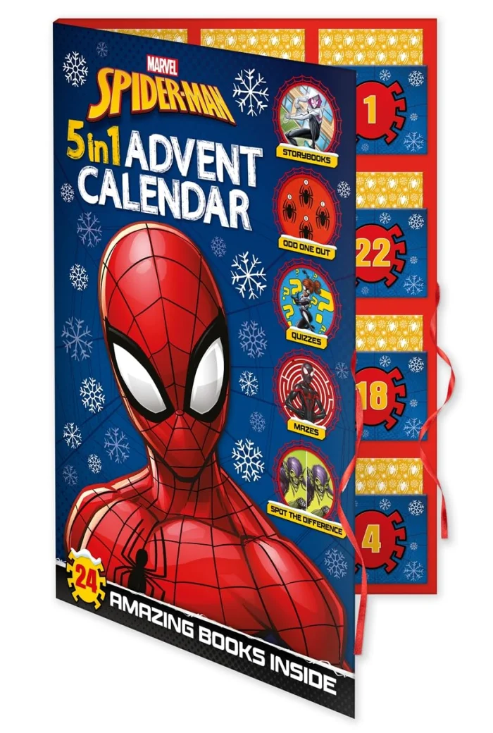 Marvel Spider-Man: 5-in-1 Advent Calendar, adventný kalendár