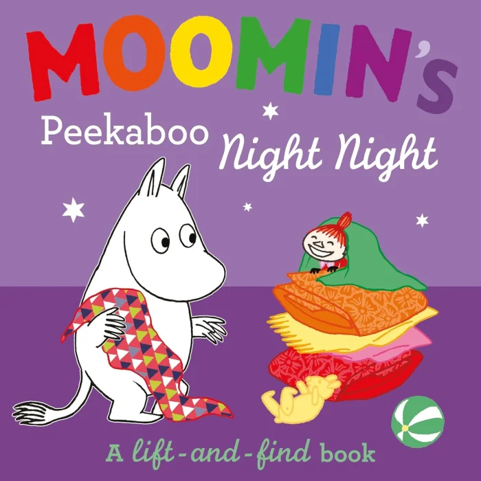 Moomin’s Peekaboo Night Night, anglická kniha - Lift-And-Find leporelo