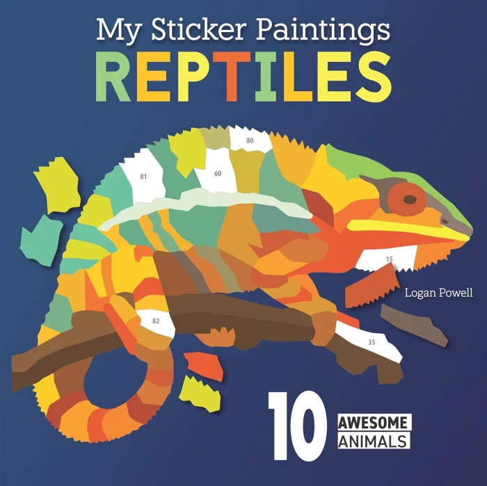 Reptiles, nálepkový zošit