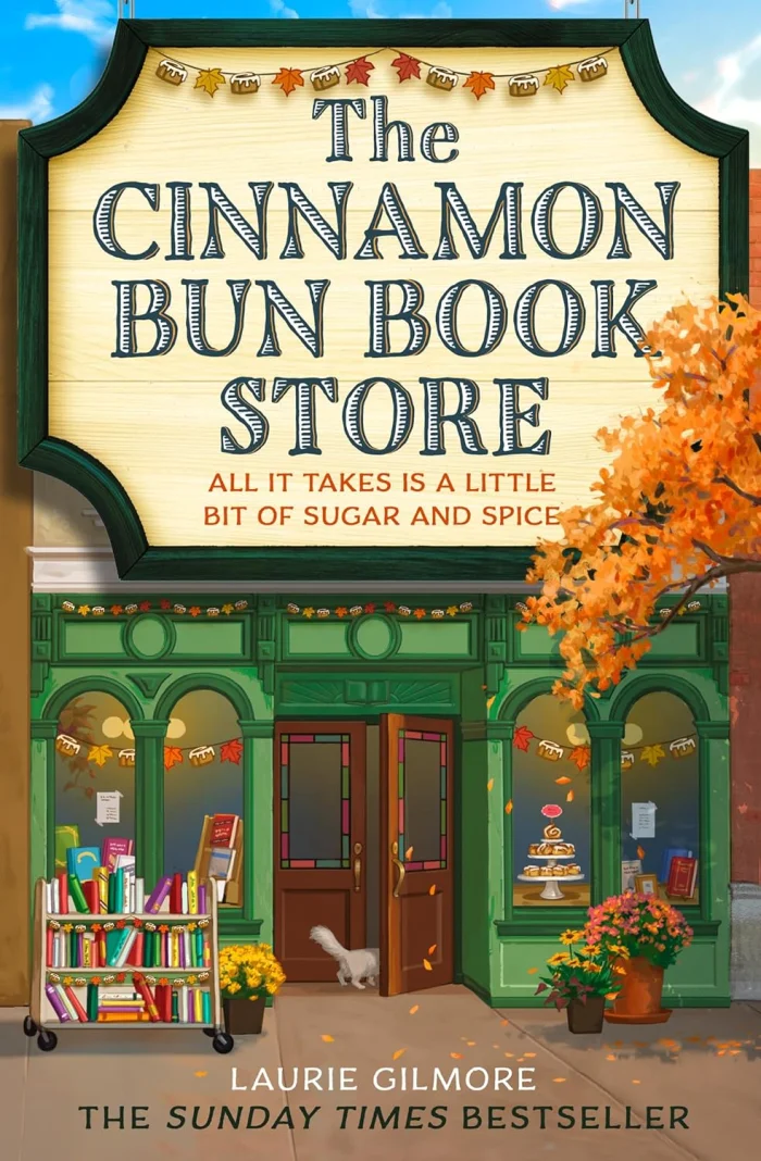 The Cinnamon Bun Book Store (2), anglická kniha