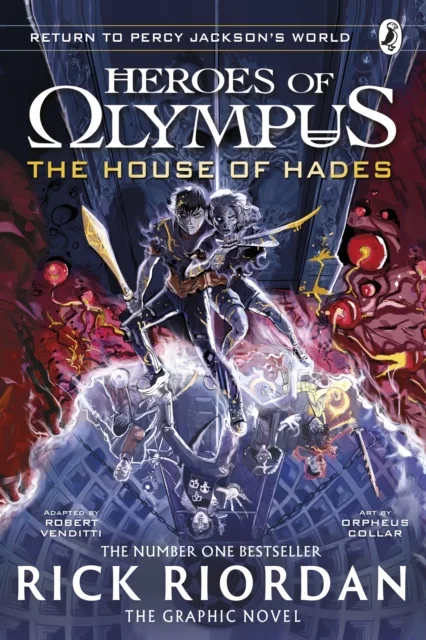 The House of Hades (4), anglická kniha - komiks