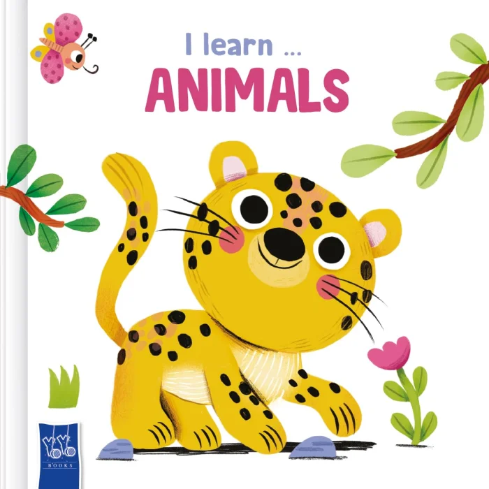 Animals: 1 Book & 3 Magnetic Level-up Jigsaws, anglická kniha - leporelo s puzzle