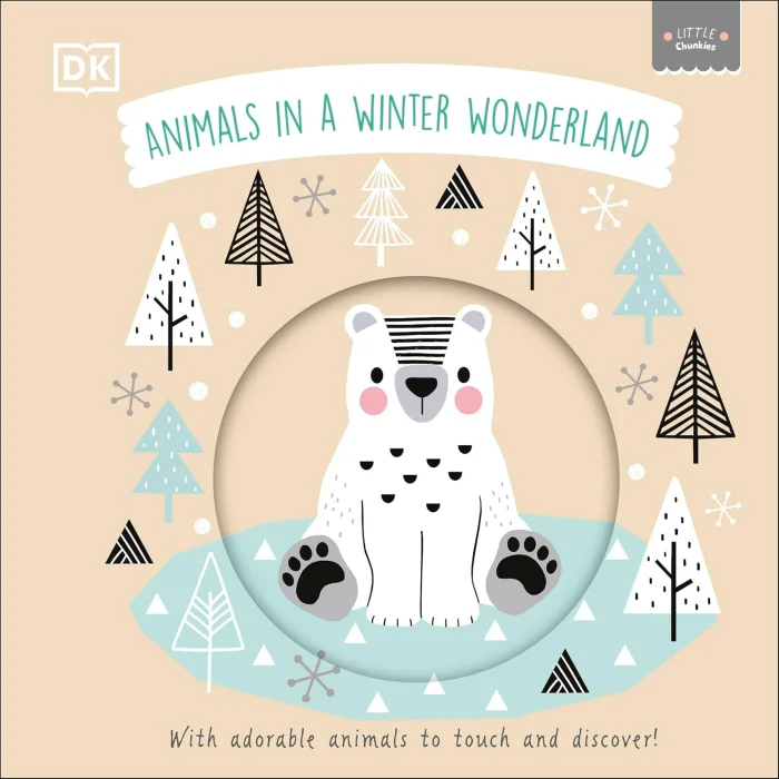 Animals in a Winter Wonderland, anglická kniha - leporelo