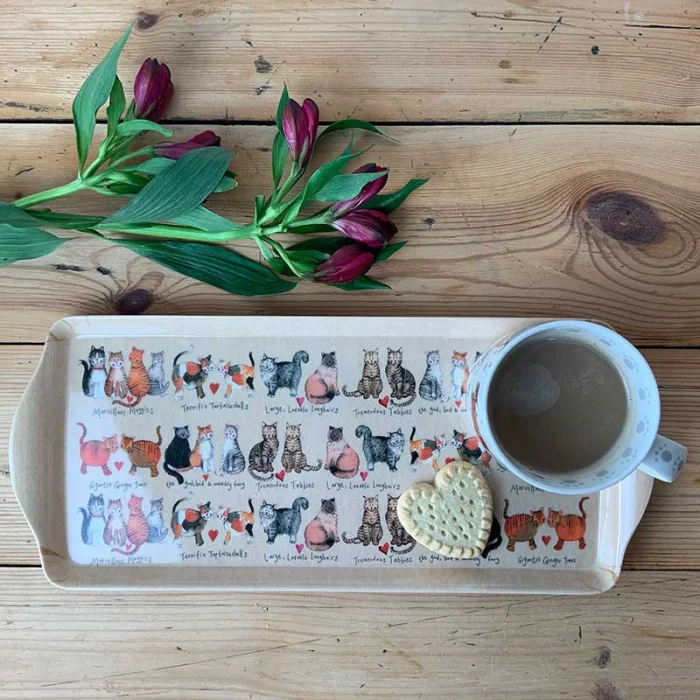 Cat Medium Tray (MTY02), podlhovastá tácka