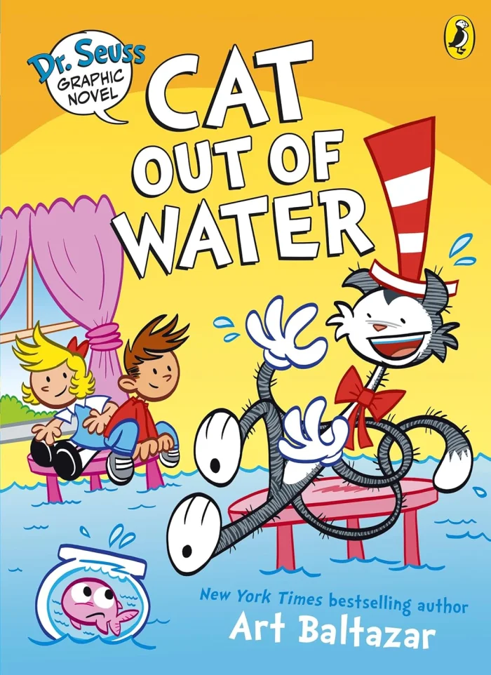 Cat Out of Water, anglická kniha - komiks