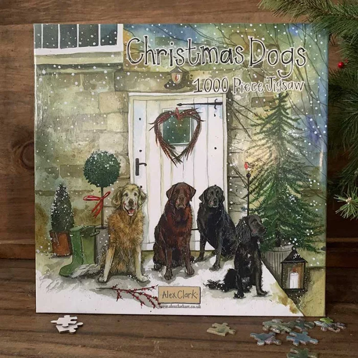 Christmas Dogs Jigsaw Puzzle (1000 ks) XJ02, puzzle