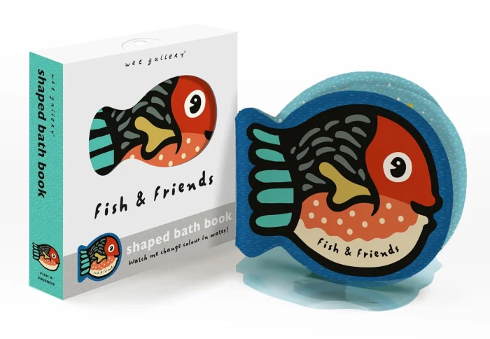 Fish and Friends: Watch me change colour in water!, knižka do vane