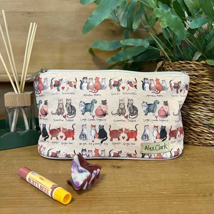 Marvellous Moggies Makeup Bag (MUP03), taštička