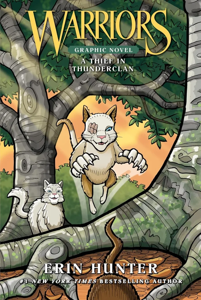 A Thief in ThunderClan (4), anglická kniha- komiks