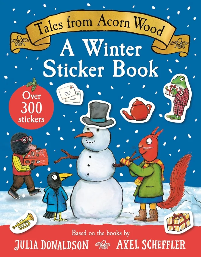 A Winter Sticker Book, nálepkový zošit