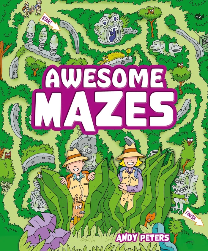 Awesome Mazes, anglická kniha