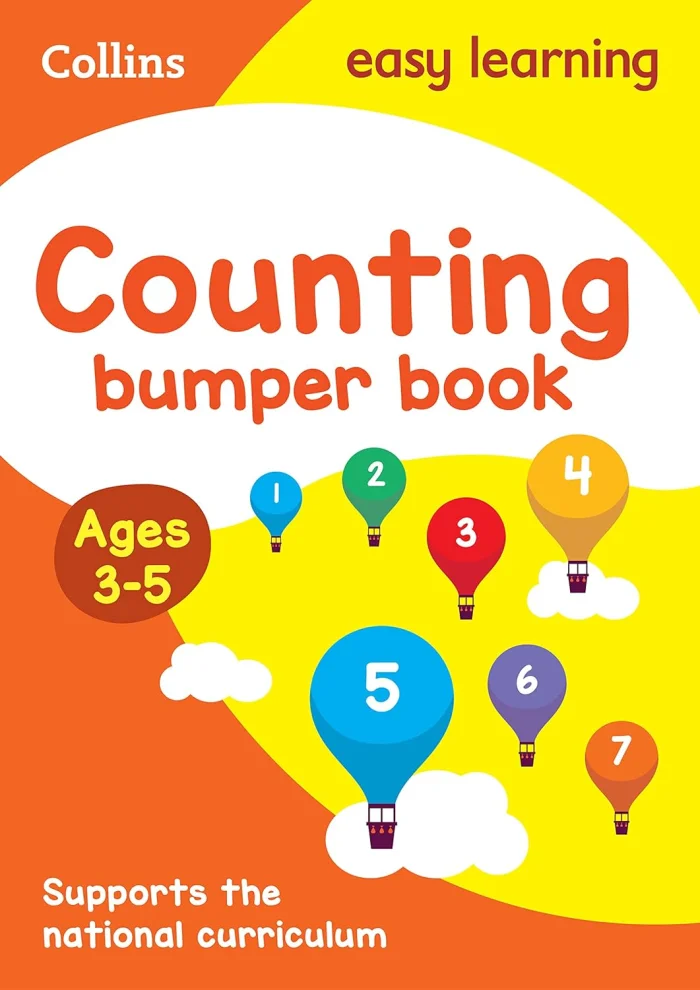 Counting Bumper Book Ages 3-5, pracovný zošit