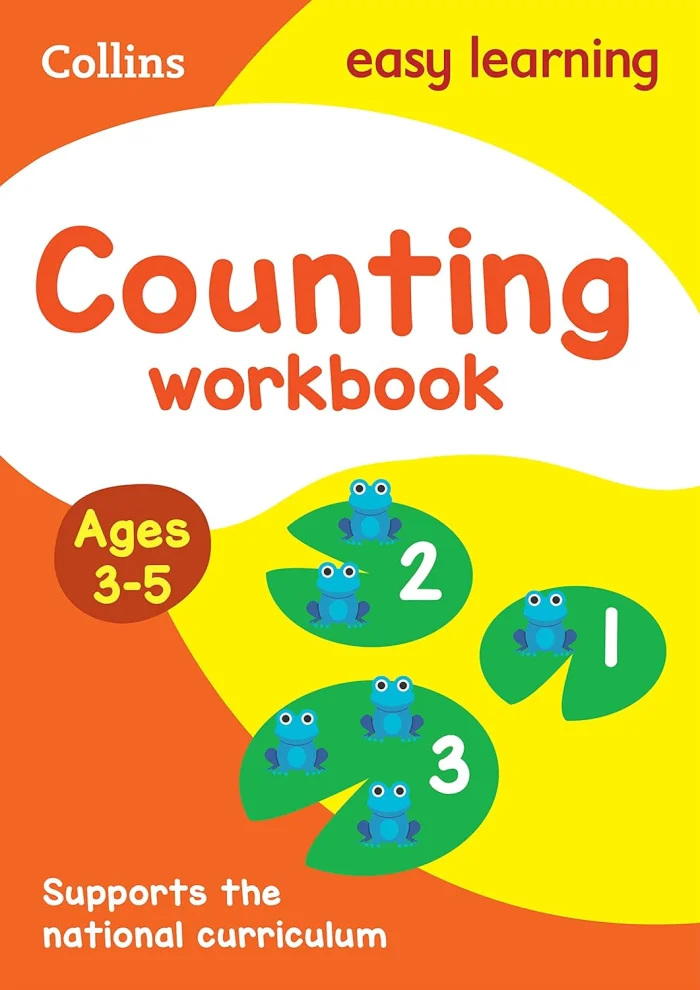 Counting Workbook Ages 3-5, pracovný zošit