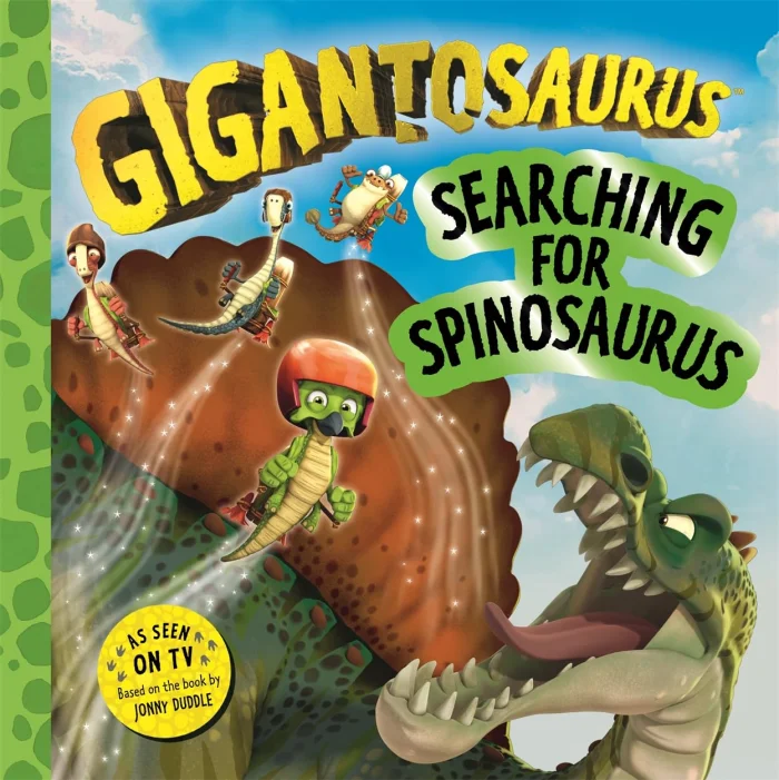 Gigantosaurus – Searching for Spinosaurus, anglická kniha