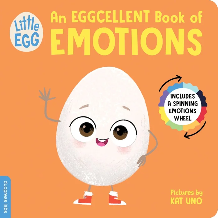 An Eggcellent Book of Emotions, anglická kniha - leporelo