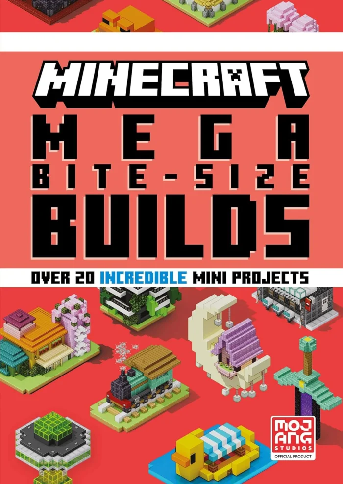 Minecraft Mega Bite-Size Builds, anglická kniha