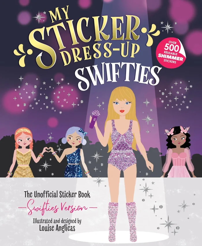 My Sticker Dress-Up: Swifties, nálepkový zošit