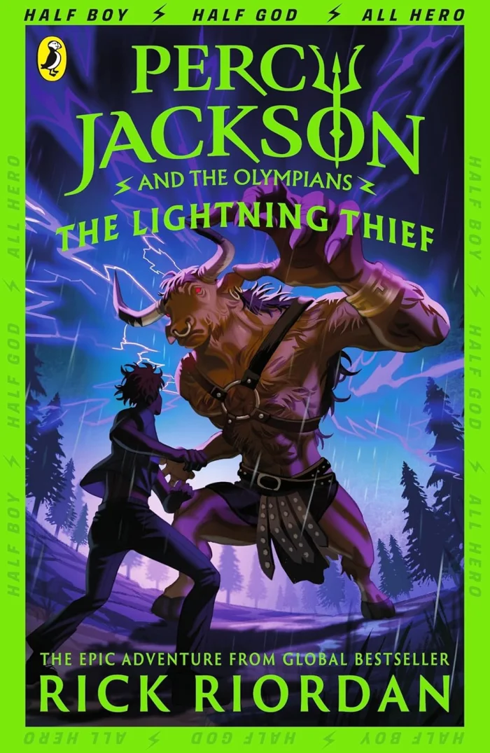 Percy Jackson and the Lightning Thief (1), anglická kniha