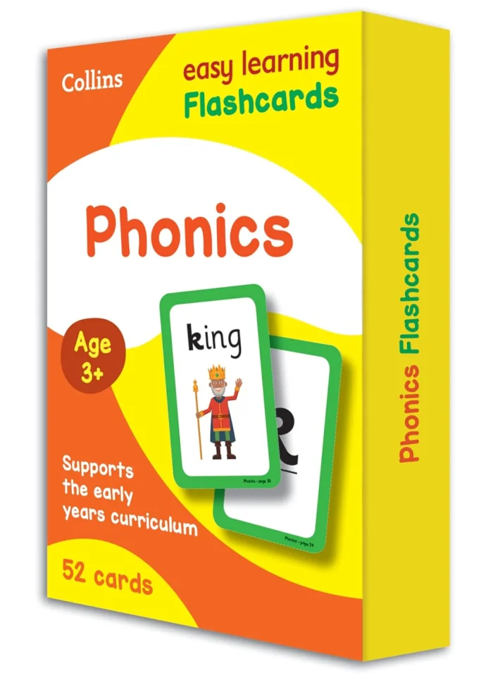 Phonics Flashcards, výukové karty
