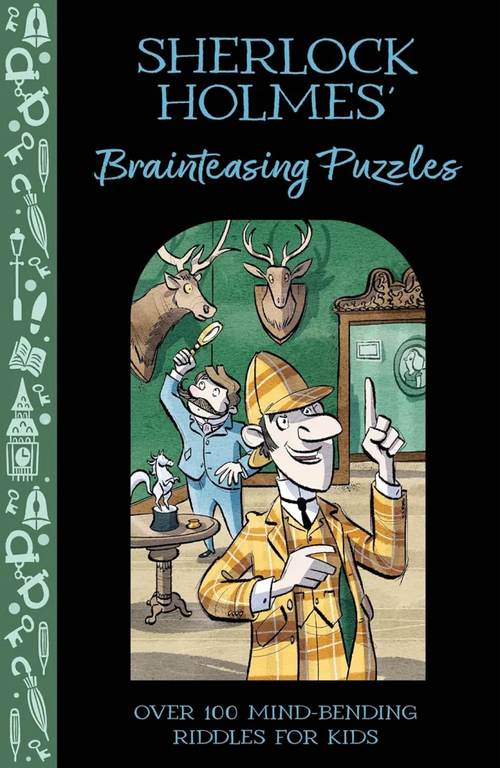Sherlock Holmes' Brainteasing Puzzles, anglická kniha s úlohami