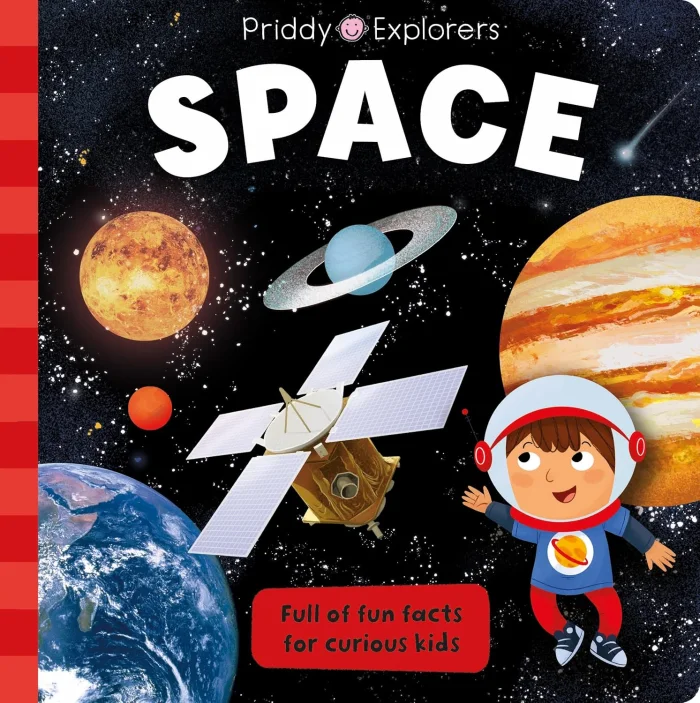 Space, anglická kniha - leporelo