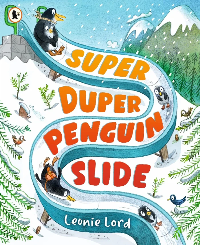 Super Duper Penguin Slide, anglická kniha
