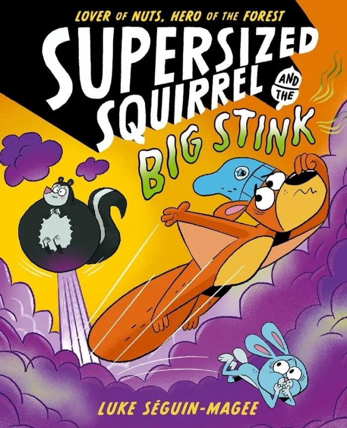 Supersized Squirrel and the Big Stink (2), anglická kniha